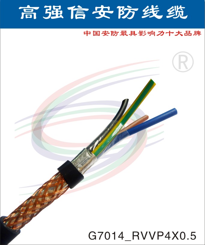 高强信屏蔽RVVP信号线