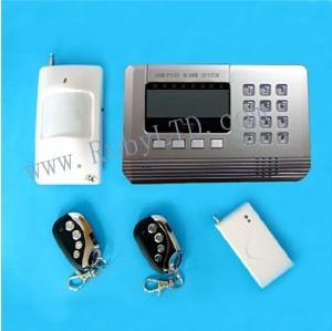 GSM+PSTN双网有线无线短信拨号报警器