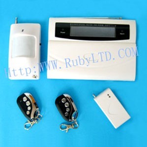 液晶（LCD）无线有线智能报警主机