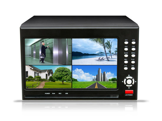 七寸液晶屏嵌入式DVR