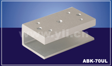 YLI.U型磁力锁玻璃门专用支架(60kg)