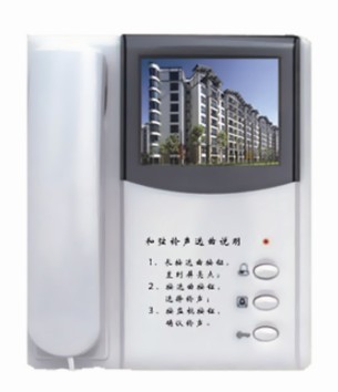 4寸可视彩色室内分机