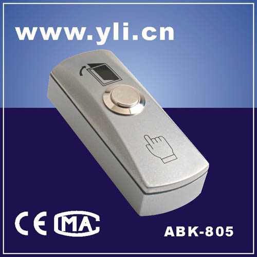 门禁专用外出开门按钮附底盒(合金)(YLI)