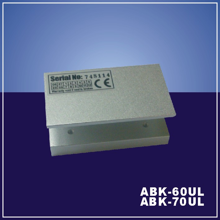 U型磁力锁玻璃门专用支架(60kg)(YLI)