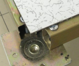 全钢无边防静电地板名牌/江立牌