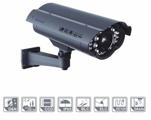 100米红外防水摄像机