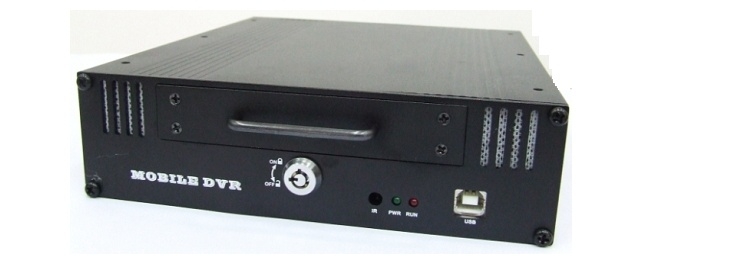 四路车载防震硬盘录像机