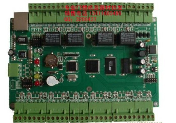 中山门禁控器/双门控制器/IC卡门禁机