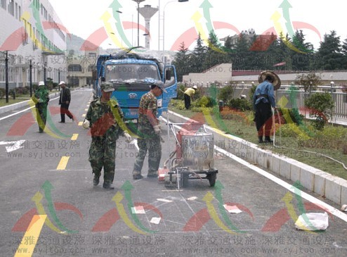 承接道路划线 停车场设备划线