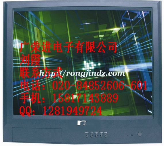 21寸纯平高清逐行监视器