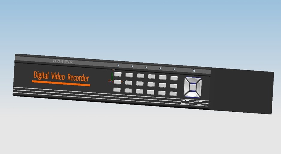 大机壳16路同步回放全功能硬盘录像机DVR ST3516