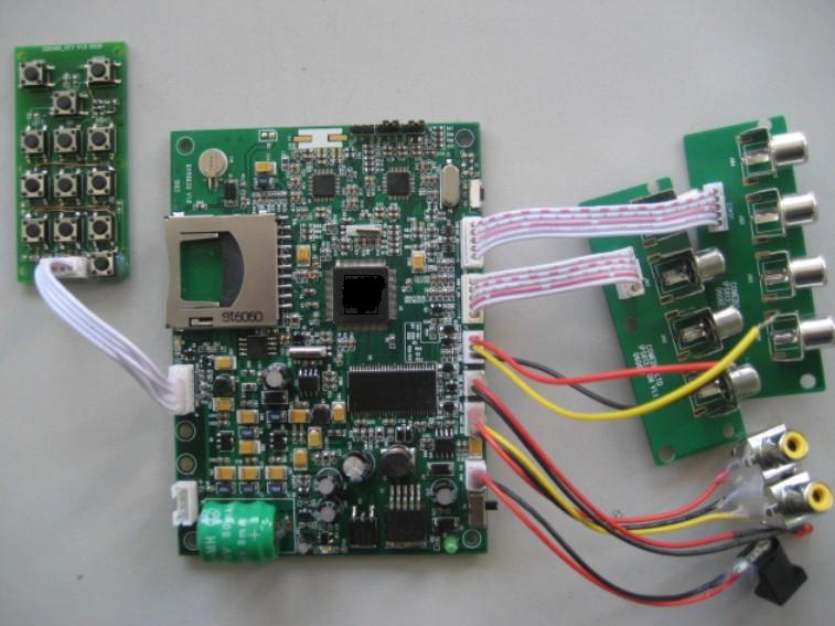 4通道CVBS输入/外部触发/动态侦测DVR8620