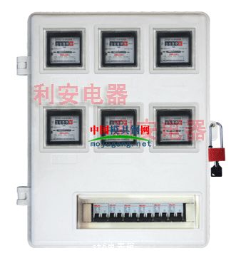 农网6表位玻璃钢电表箱