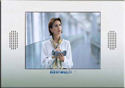 8寸数字楼宇可视对讲机