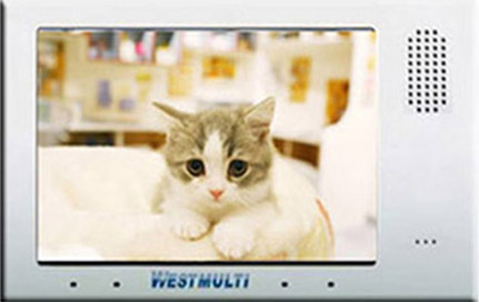 7寸数字楼宇可视对讲机