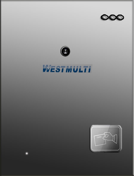 数字全防水镜面别墅门口机