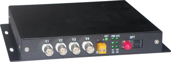 4路视频带1路反向485数据