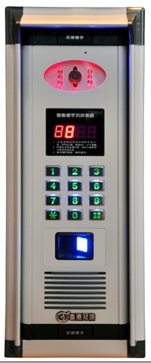 指纹识别可视对讲