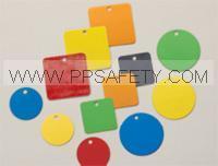 彩色阀门挂牌-黄色