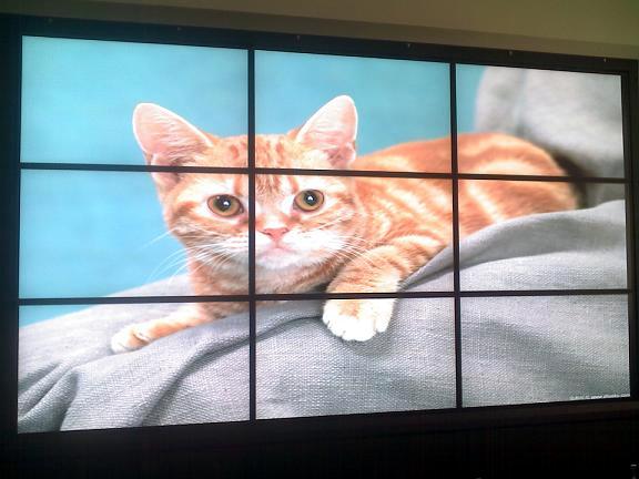 超窄边液晶拼接屏