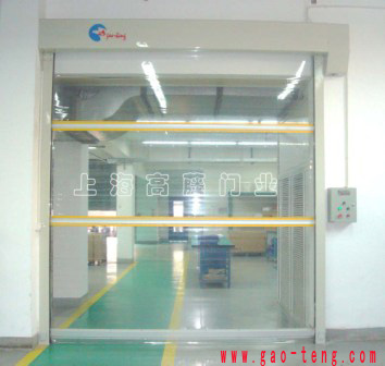 上海高藤门业供应全透明快速门.全不锈钢高速门