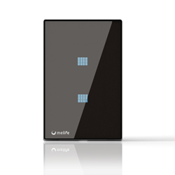 蓝钻智能开关 双键