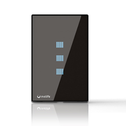 蓝钻智能开关 三键