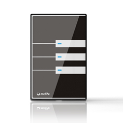 智能家居产品|琴键智能开关 三键