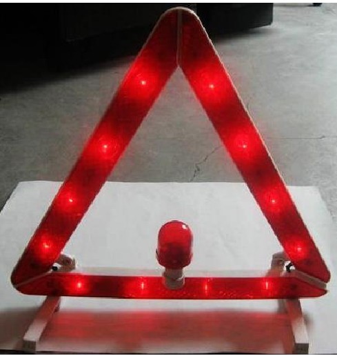 【上海柯泉】直批 三角标牌警示灯 三角灯 三角安全灯