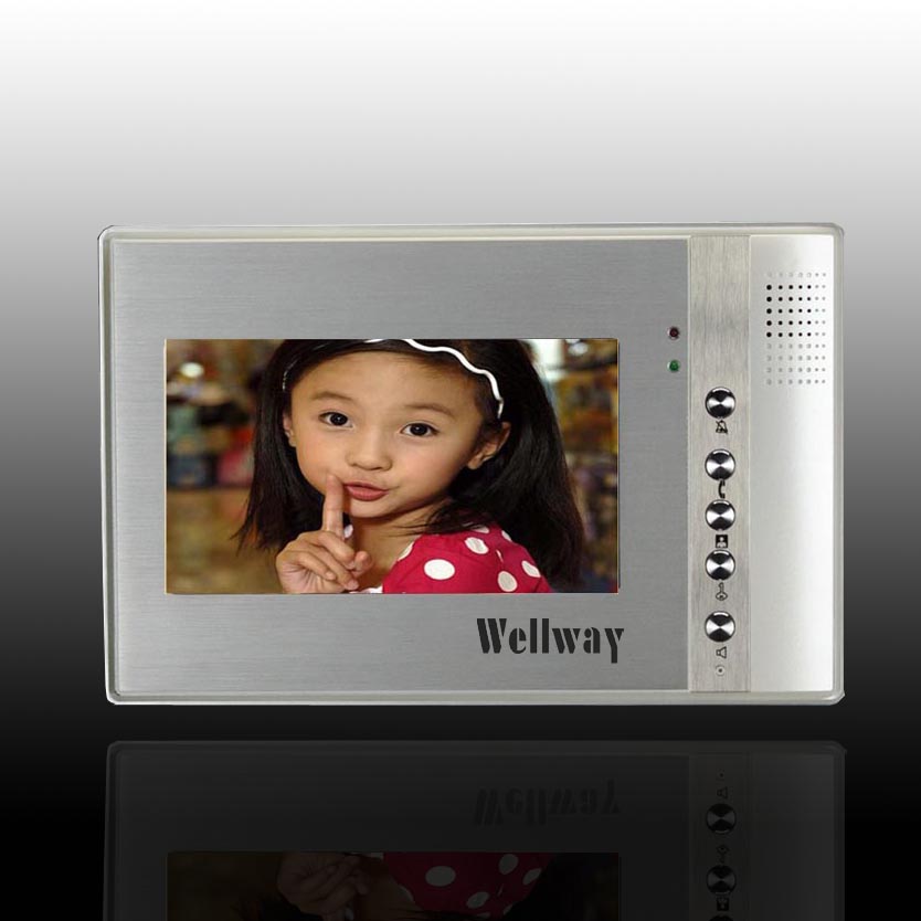 7寸楼宇对讲分机，可视对讲，可视门铃，对讲系统