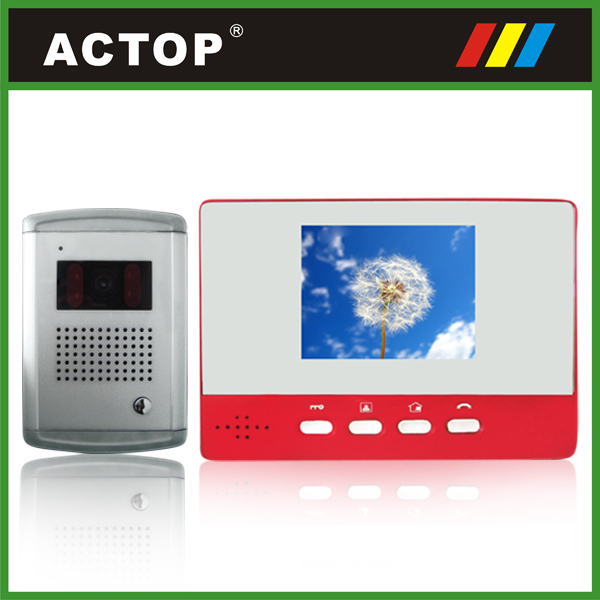 供应有线可视对讲门铃
