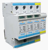 TP系列限压型电源防雷模块报警器