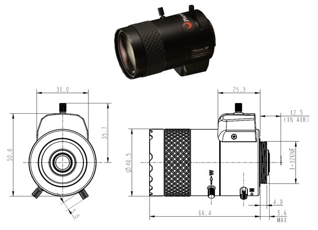 凤凰光学CCTV镜头、百万像素镜头、3百万像素镜头