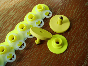 低频RFID标签 动物耳标RFID电子标签