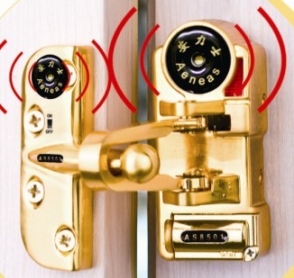 室内防盗报警锁（安力士数码护门神AS8101)