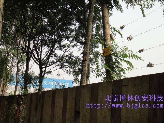 脉冲高压电子围栏报警系统