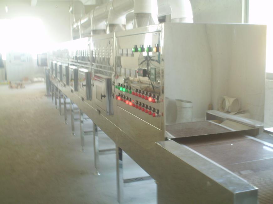 葛根条葛粉微波干燥设备