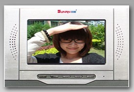 陕西楼宇对讲彩色可视触摸屏操作室内分机