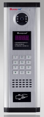 河南楼宇对讲ID门禁彩色可视门口机