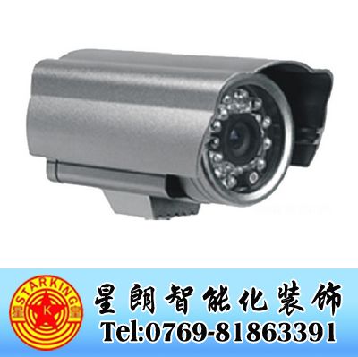 监控设备摄像头彩色摄像枪红外夜视防水摄像机
