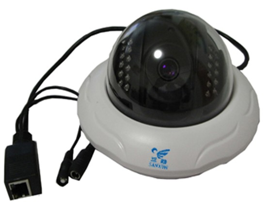 红外网络大半球摄像机、网络高清摄像机