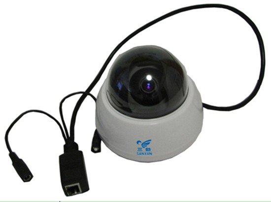 高清网络彩色小半球摄像机、高清网络摄像机