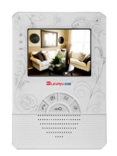 江西彩色可视对讲4寸LCD屏免提分机