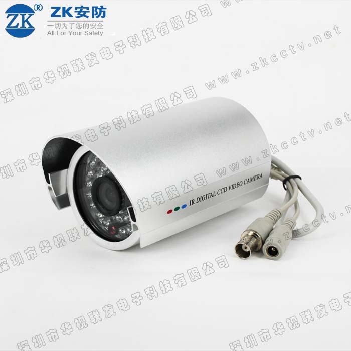 30米彩色红外防水摄像机 ZK-609CM 1/3