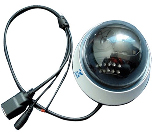 红外网络彩色半球摄像机