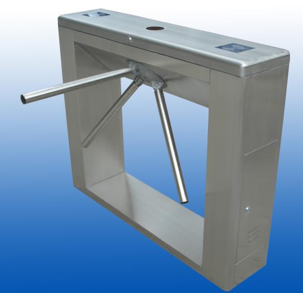 深圳三辊闸，供应全自动静音桥式圆角三辊闸