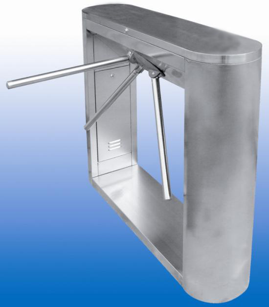 深圳三辊闸，供应全自动静音桥式圆弧三辊闸