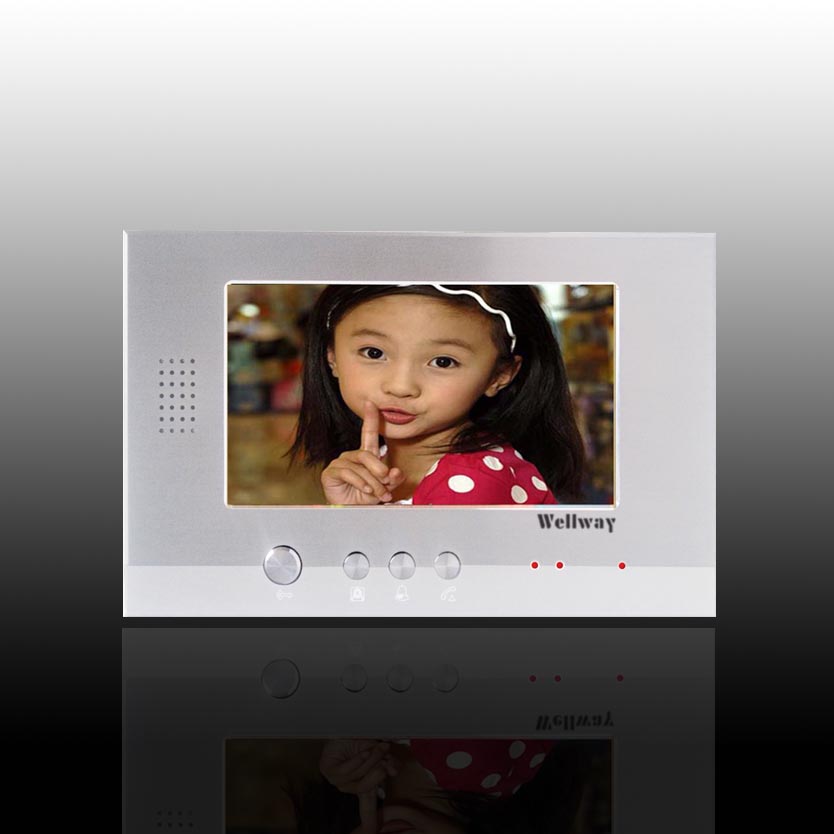 7寸可视对讲，对讲门铃，楼宇对讲系统