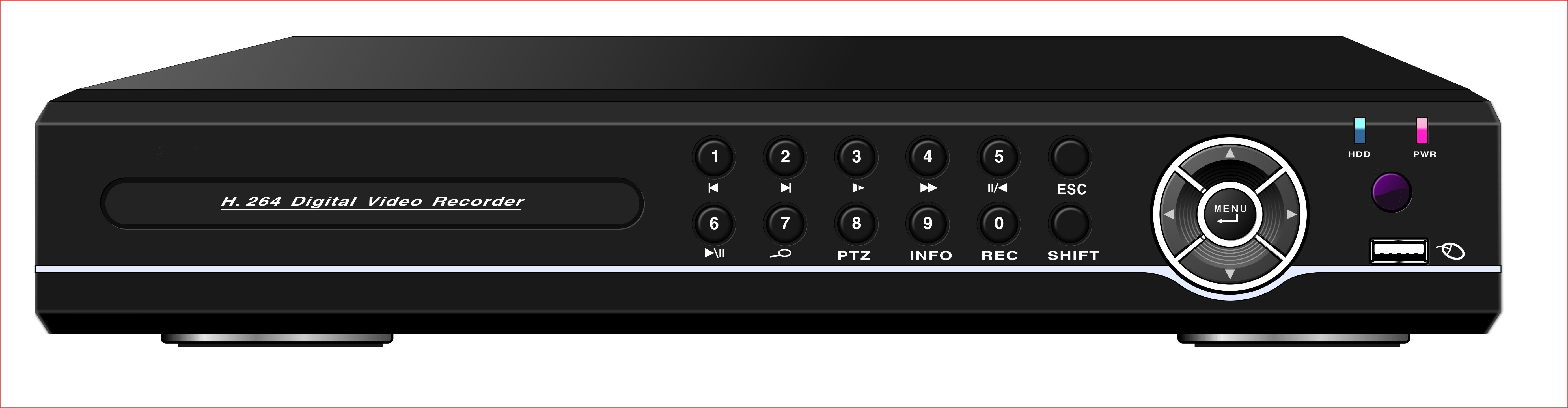 八路新款硬盘录像机
