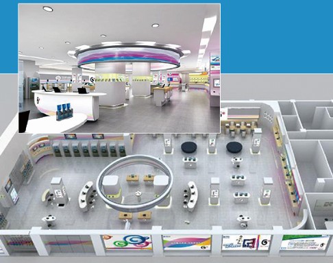 空间设计 体验厅店设计